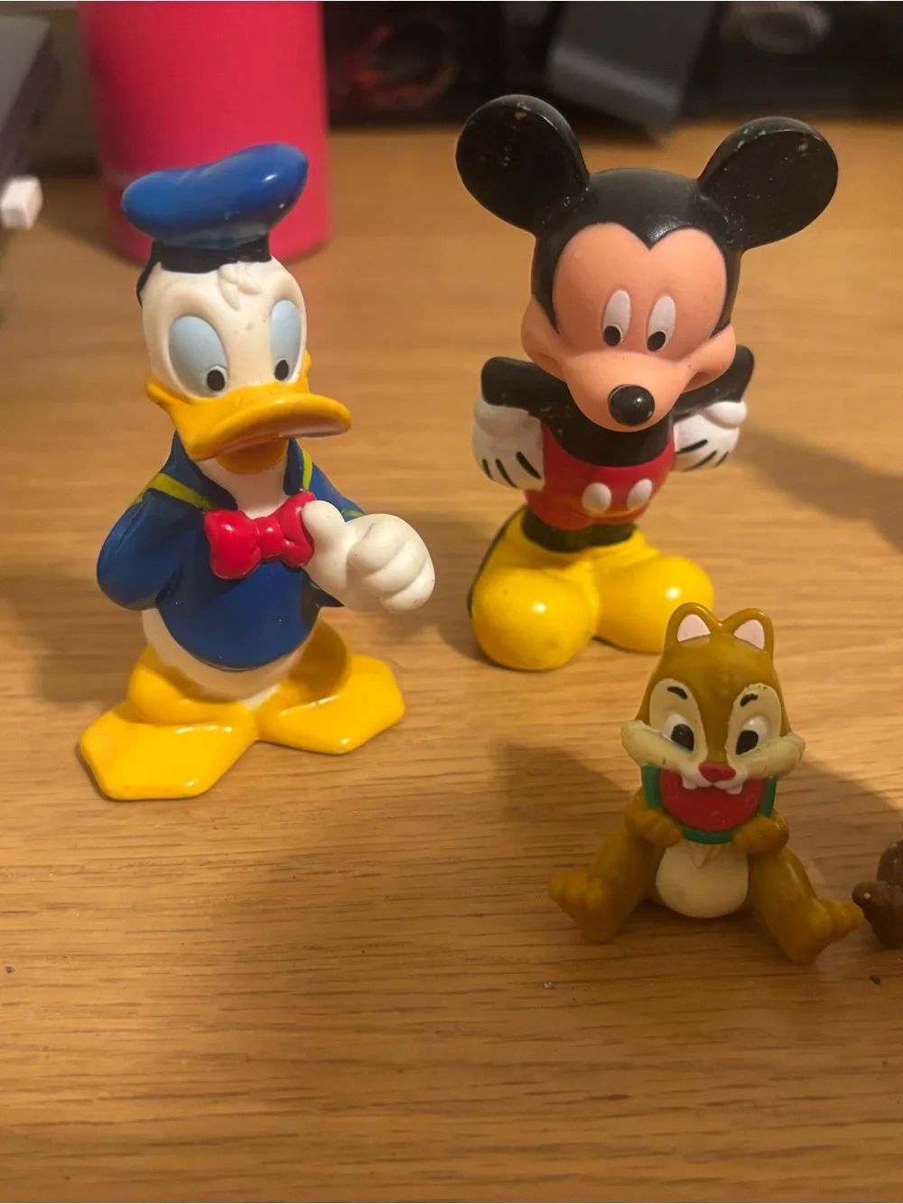 Disney Kids Figurine Set - Mickey, Donald, Chip & Dale - Multicolor